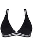 Lise Charmel 35b Energie Nautique N/w Crossed Back Triangle