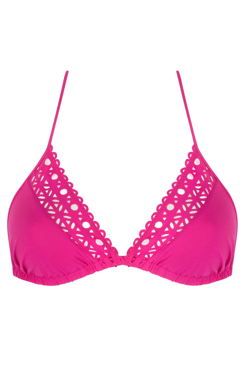 Lise Charmel 15b Ajourage Couture Triangle Soft Foam With Ties