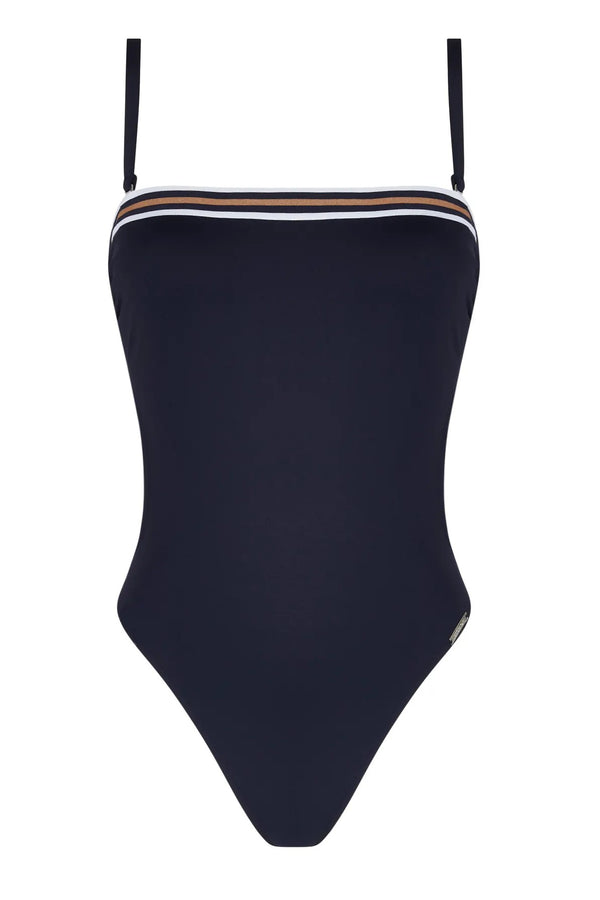 Lise Charmel 35b Energie Nautique Soft Cup Strapless Swimsuit