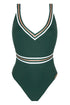 Lise Charmel 35b Energie Nautique Non Wire Halter Swimsuit
