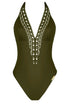 Lise Charmel 15b Ajourage Couture Non Wire Swimsuit Plunging Neckline