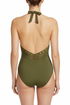 Lise Charmel 15b Ajourage Couture Non Wire Swimsuit Plunging Neckline