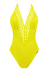 Lise Charmel 15b Ajourage Couture Non Wire Swimsuit Plunging Neckline