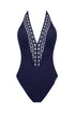 Lise Charmel 15B Ajourage Couture Non Wire Swimsuit Plunging Neckline