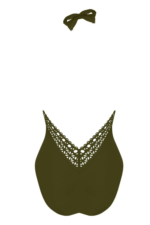 Lise Charmel 15b Ajourage Couture Plunging Back Swimsuit