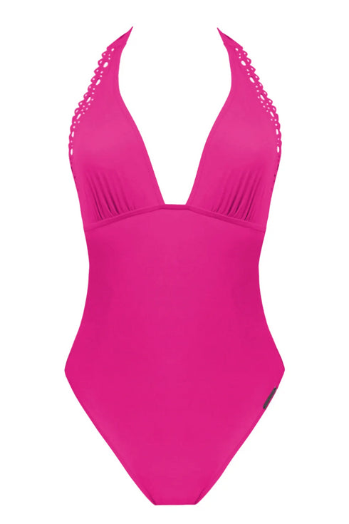 Lise Charmel 15b Ajourage Couture Plunging Back Swimsuit