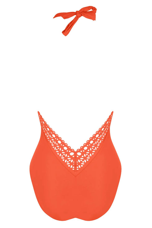 Lise Charmel 15b Ajourage Couture Plunging Back Swimsuit