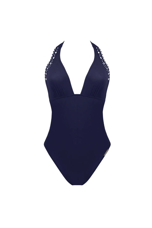 Lise Charmel 15B Ajourage Couture Plunging Back Swimsuit