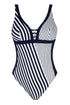 Lise Charmel B85 Rayure En Ligne Non Wire Swimsuit