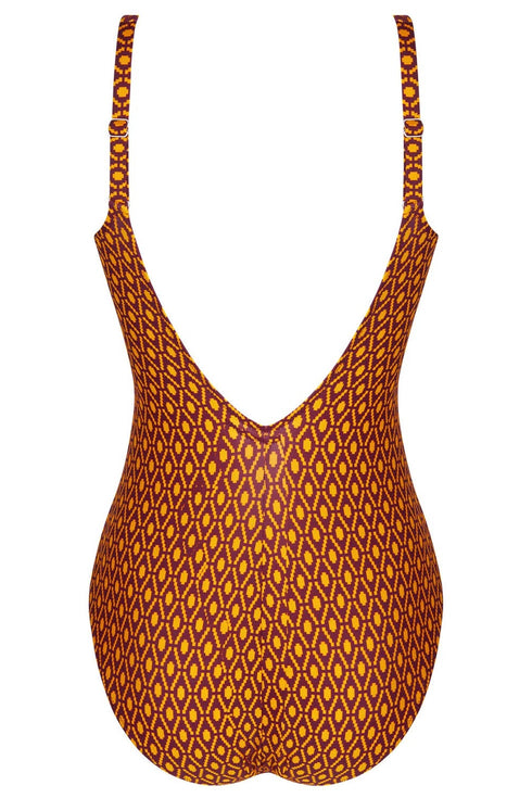 Antigel B39 La Papoue Non Wire Halter Swimsuit