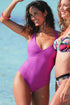 Antigel B09 La Zigzag Non Wire Halter Swimsuit