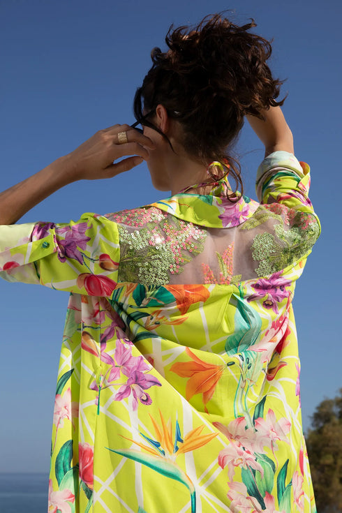 Lise Charmel B93 Fleurs Splendeur Beach Cover-up Blouse