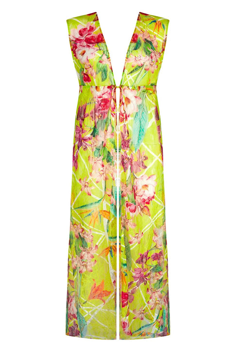 Lise Charmel B93 Fleurs Splendeur Beach Long Dress