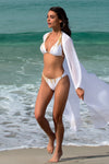 Lise Charmel 79B Feuille D'Or Long Opened Kimono