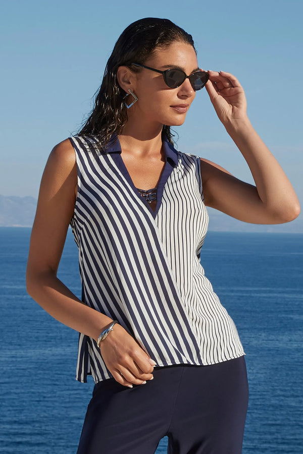 Lise Charmel B85 Rayure En Ligne Beach T-shirt