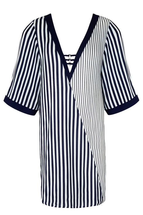 Lise Charmel B85 Rayure En Ligne Tunic Beach Cover-up