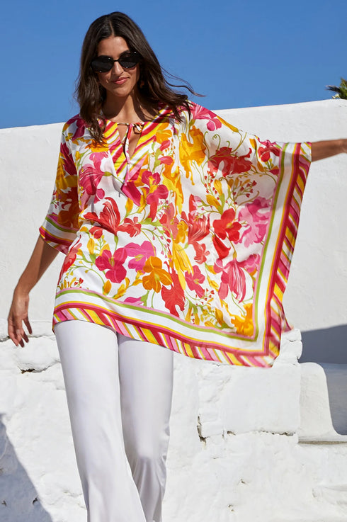 Lise Charmel B83 Envolee Florale Poncho Beach Cover-up