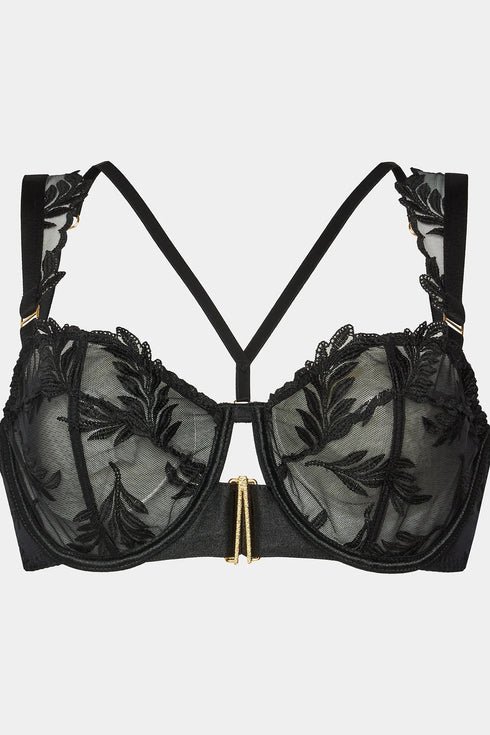 Aubade Queen Of Shadow Underwired Demi Bra