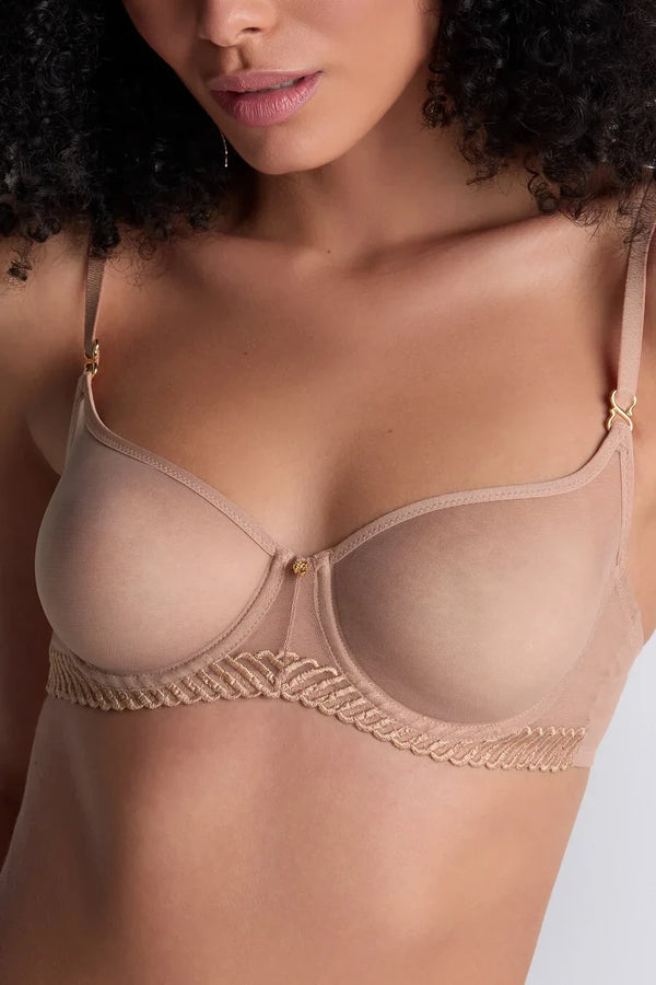 Aubade Sheer Emotion Half cup