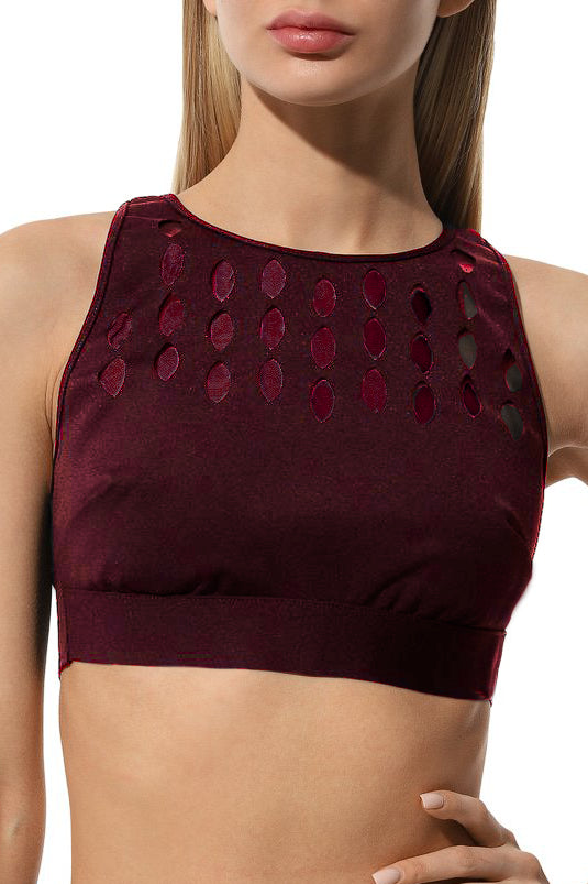 Shan Charlie-Rose Bikini Top