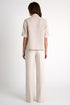 Shan Lina Linen & Lycra Blend Pants