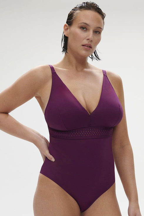 Simone Perele 1Ea Hoya Underwire one-piece swimsuit