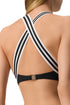 Lise Charmel 35b Energie Nautique N/w Crossed Back Triangle