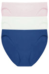 Natori Bliss Bare Cotton Bikini 3-pack