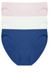 Natori Bliss Bare Cotton Bikini 3-pack