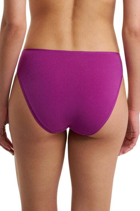 Natori Bliss Bare Cotton High Cut Brief