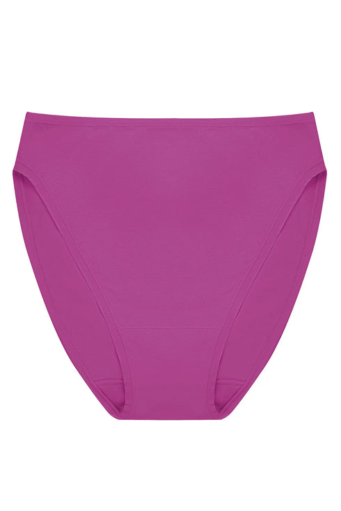 Natori Bliss Bare Cotton High Cut Brief