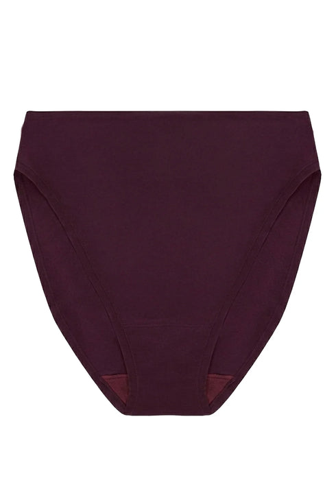 Natori Bliss Bare Cotton High Cut Brief