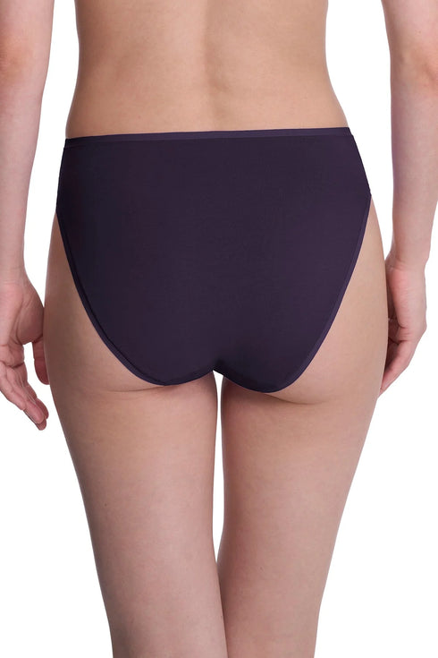 Natori Bliss Bare Cotton High Cut Brief 3-pack