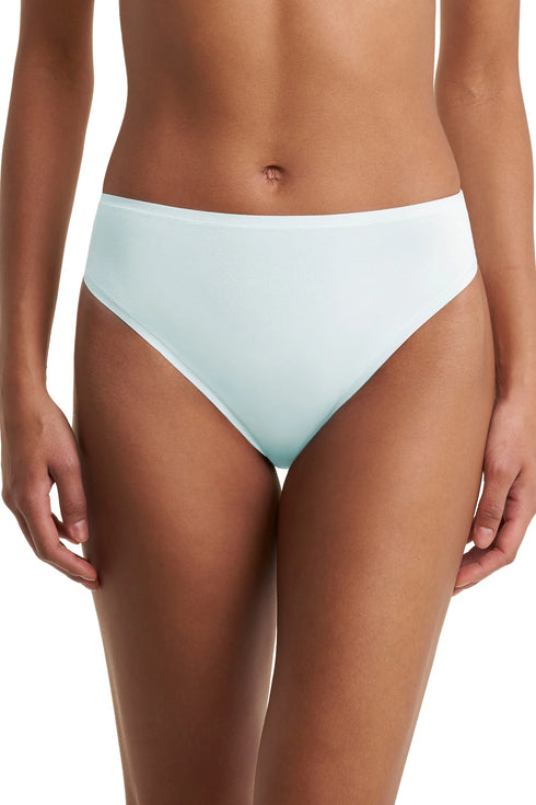 Natori Bliss Bare Cotton High Cut Brief 3-pack