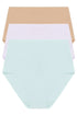 Natori Bliss Bare Cotton High Waist Brief 3-pack