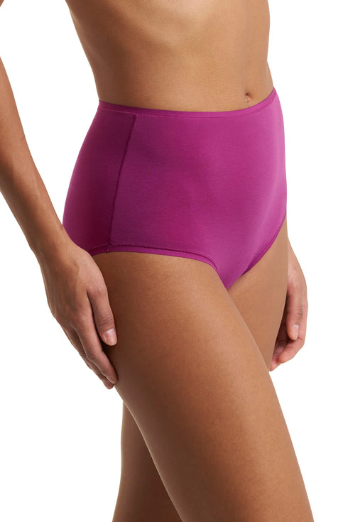 Natori Bliss Bare Cotton High Waist Brief