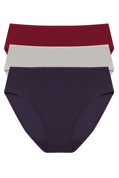 Natori Bliss Bare Cotton Hipster 3-pack