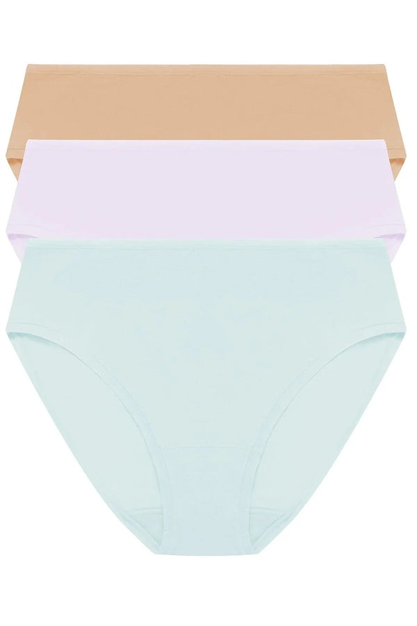 Natori Bliss Bare Cotton Hipster 3-pack
