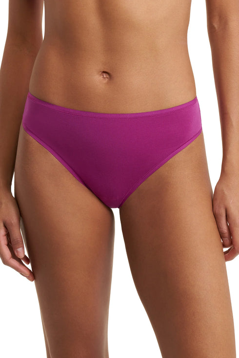 Natori Bliss Bare Cotton Thong 3-pack
