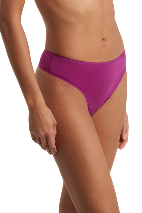 Natori Bliss Bare Cotton Thong