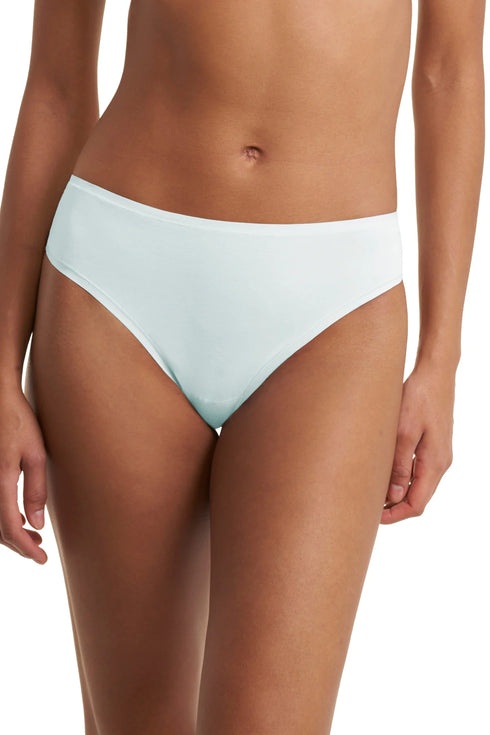 Natori Bliss Bare Cotton Thong 3-pack