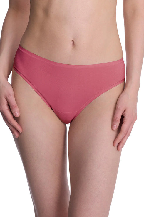Natori Bliss Bare Cotton Thong 3-pack