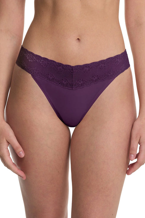 Natori Bliss Perfection One Size Classic Thong 3-pack