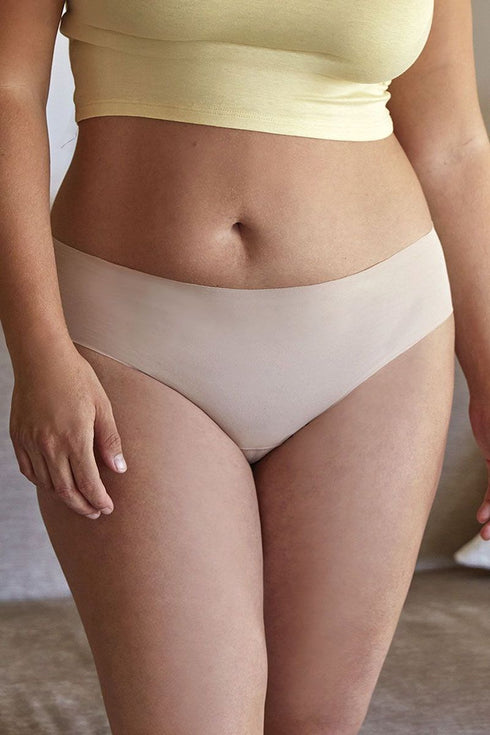 Janira Cero Cotton High Brief A002752 Dune