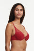 Chantelle Orchids Push-up Plunge Underwire