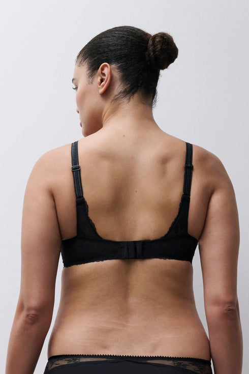 Chantelle Illusion Lace Plunge Contour Bra