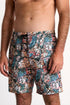 Shan Casual Long fit stretch swim trunks