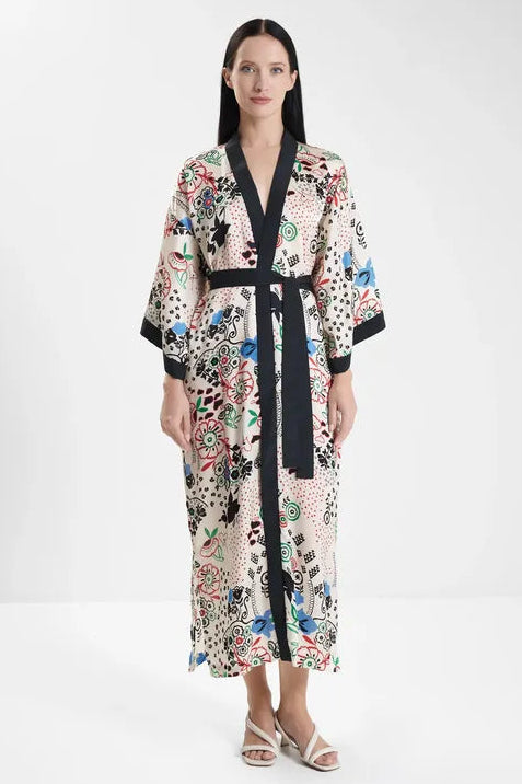 Shan Céline Silk Kimono