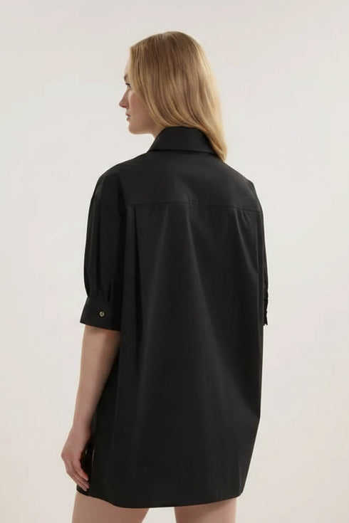 Shan Angèle Casual cotton poplin shirt