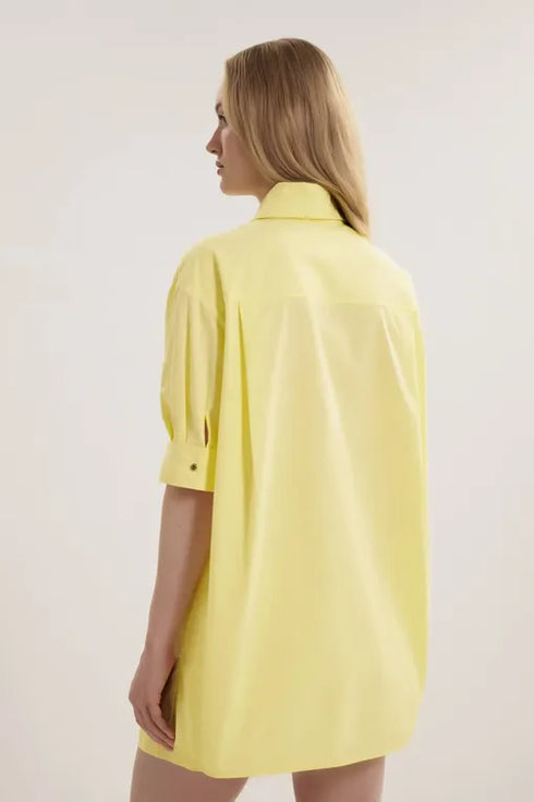 Shan Angèle Casual cotton poplin shirt